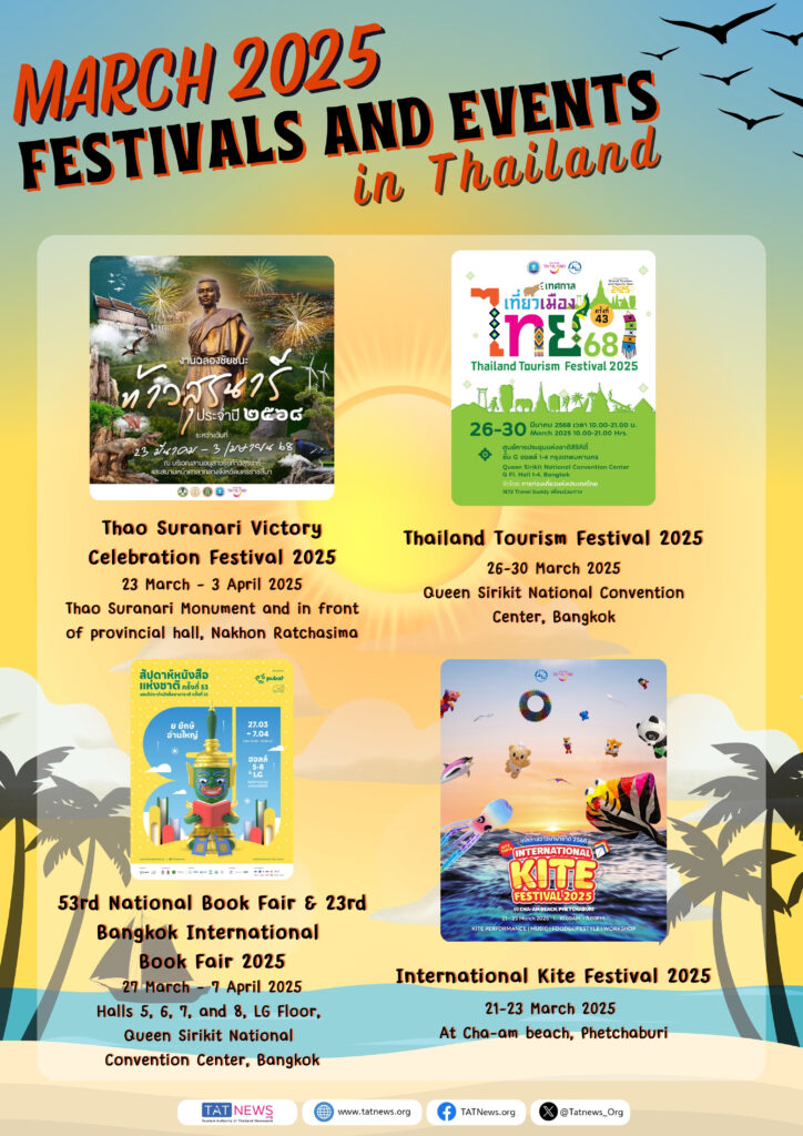 March 2025 Festivals and Events in Thailand